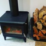 wood fire heater installation